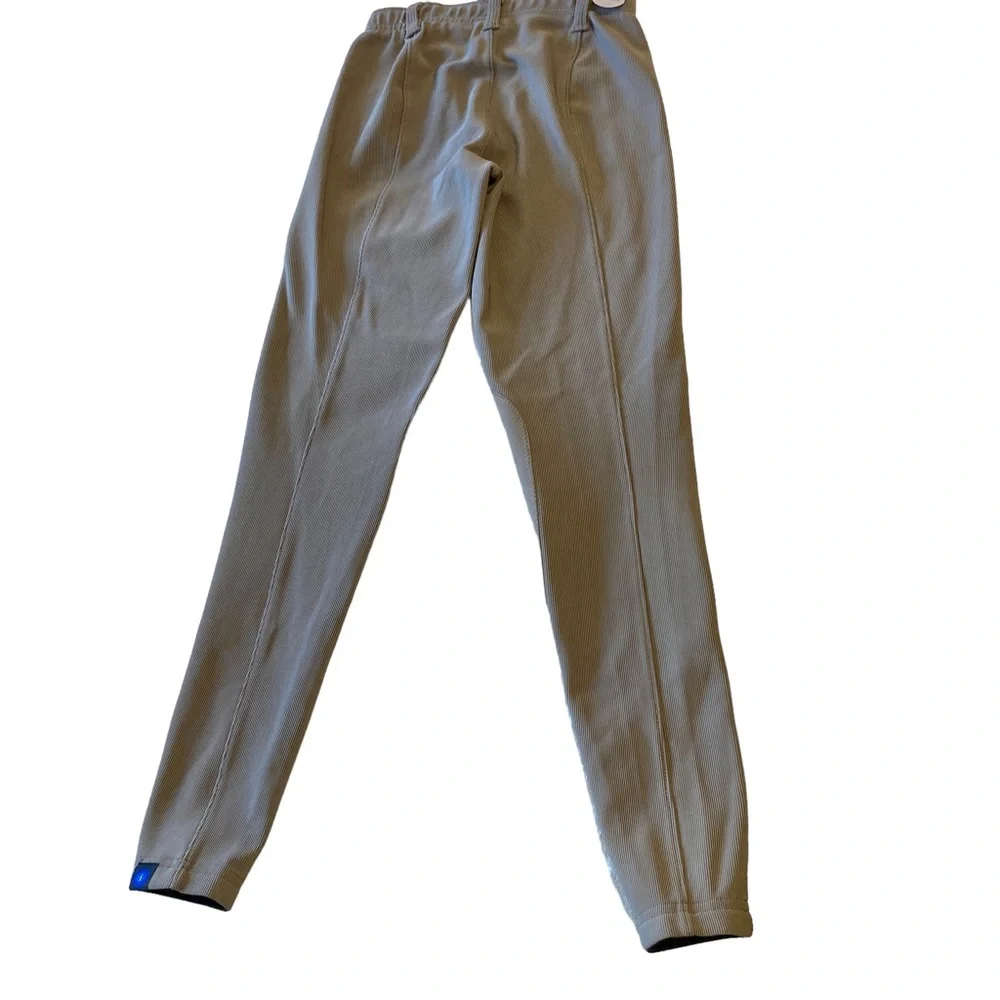 Girls Small Irideon Riding Breeches pants textured pull on leggings tights NWT S